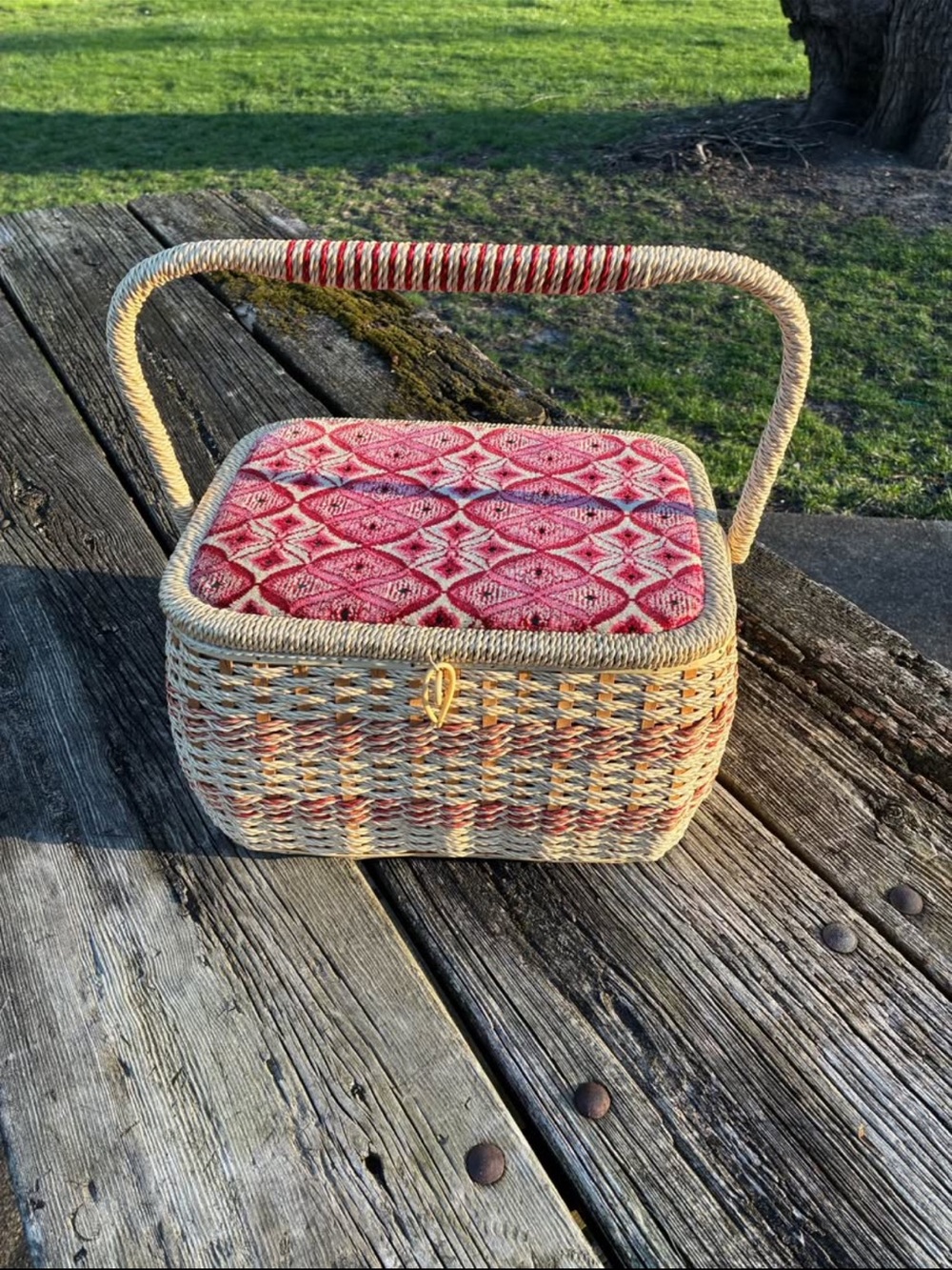 Vintage Sewing Box